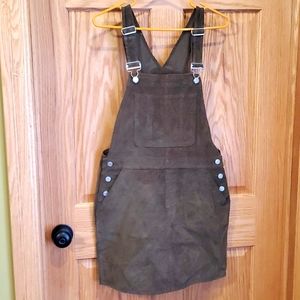 Gap corduroy overall dress